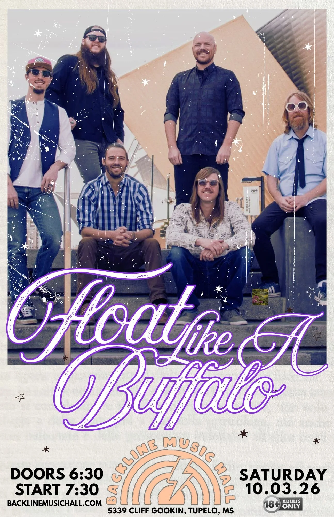 Backline Music Hall Shop | Discover Events & Buy Tickets Now